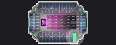 Seat view from Section