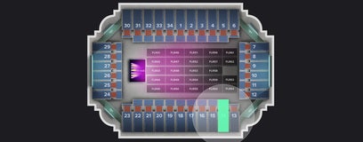 Seat view from Section