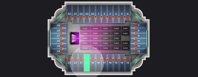 Seat view from Section