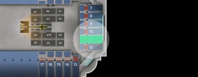 Seat view from Section