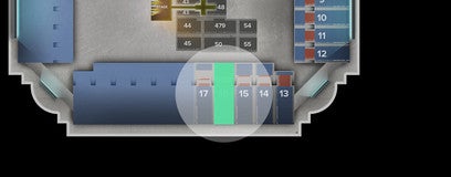 Seat view from Section
