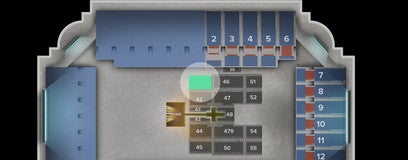 Seat view from 41