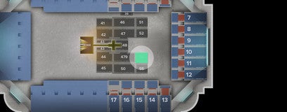 Seat view from 54