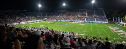 Seat view from Upper Sideline