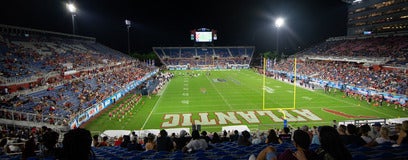 Seat view from Upper End Zone