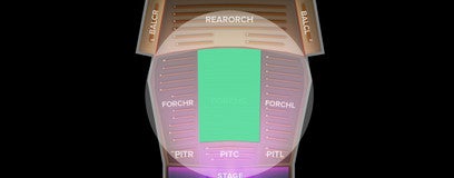 Seat view from Front Orchestra