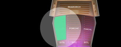 Seat view from Front Orchestra