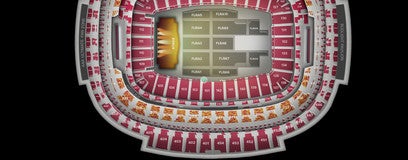 Seat view from Dream Seats