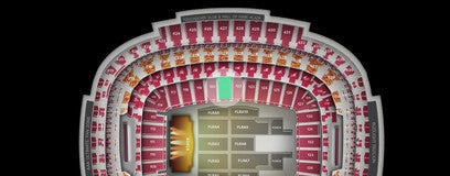 Seat view from Lower Midfield