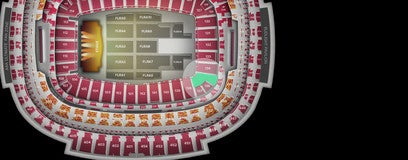 Seat view from Lower Corner End Zone