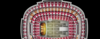 Seat view from Dream Seats