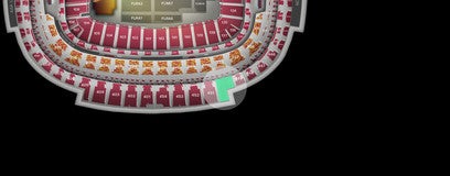 Seat view from Upper