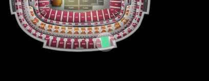 Seat view from Upper Sideline