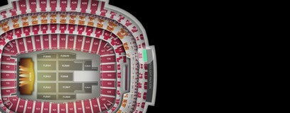 Seat view from Standing Room Only