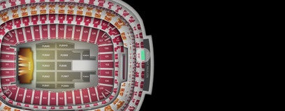 Seat view from Standing Room Only