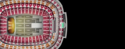 Seat view from Standing Room Only