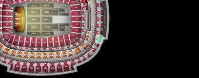 Seat view from Standing Room Only