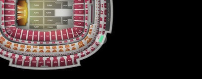 Seat view from Standing Room Only