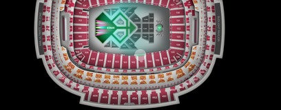 Seat view from Dream Seats