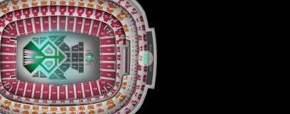 Seat view from Standing Room Only