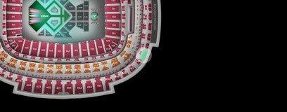 Seat view from Standing Room Only