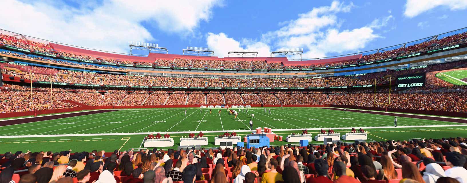 Seat view from Lower Midfield