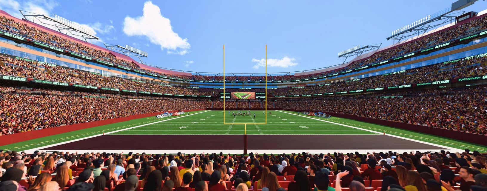 Seat view from Lower End Zone