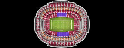 Seat view from Lower End Zone