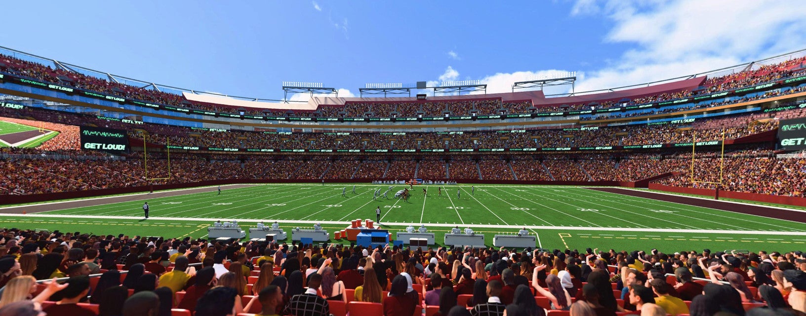Seat view from Lower Midfield
