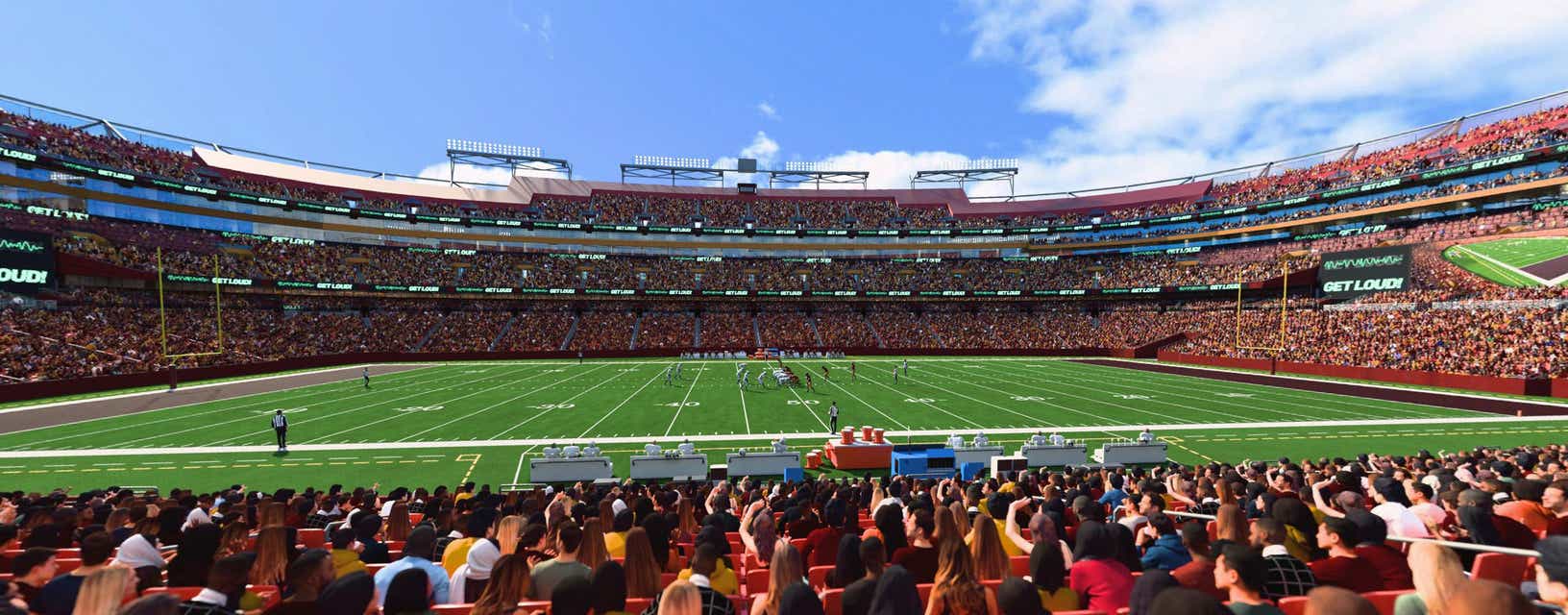 Seat view from Lower Midfield