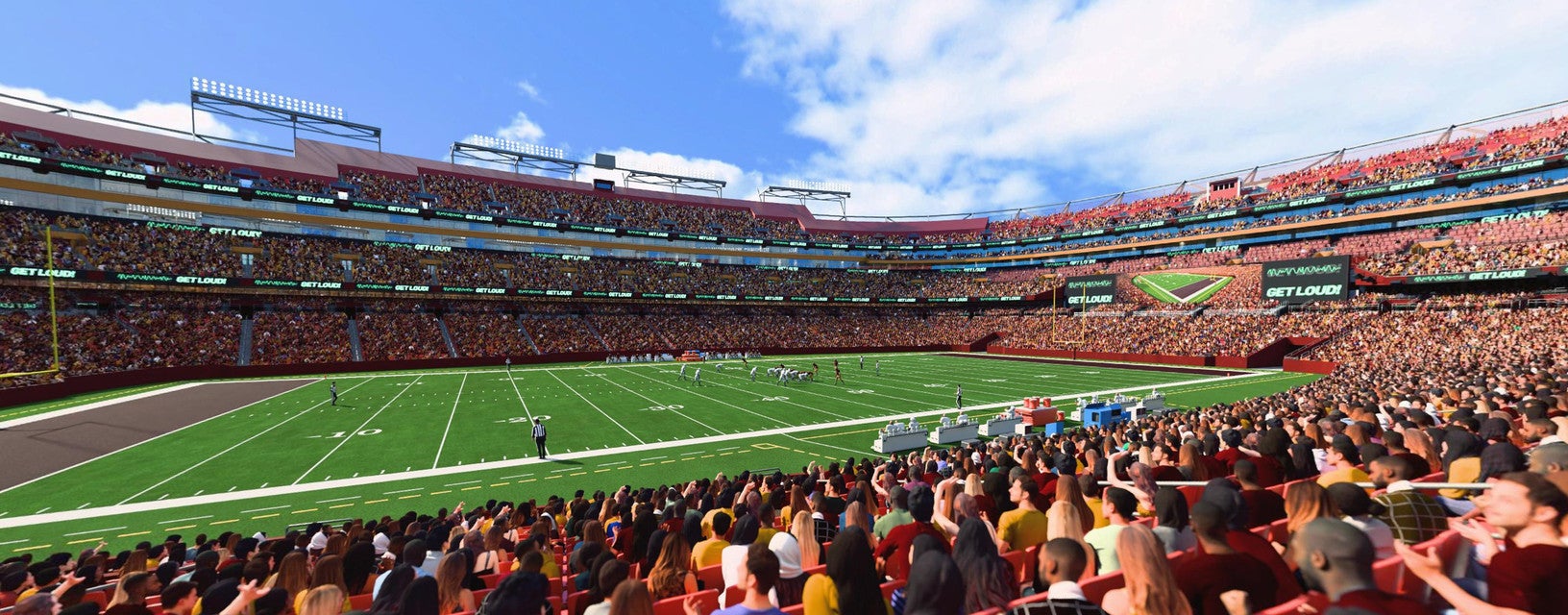 Seat view from Lower Sideline