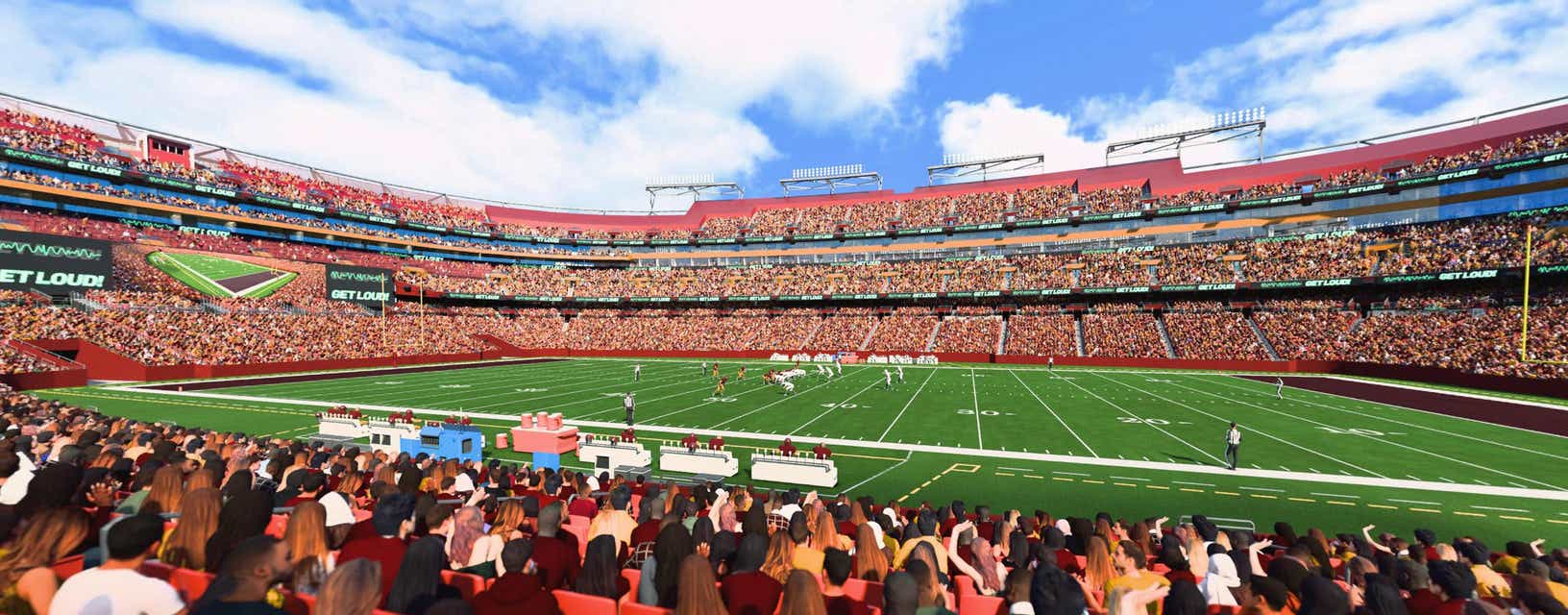 Seat view from Lower Sideline