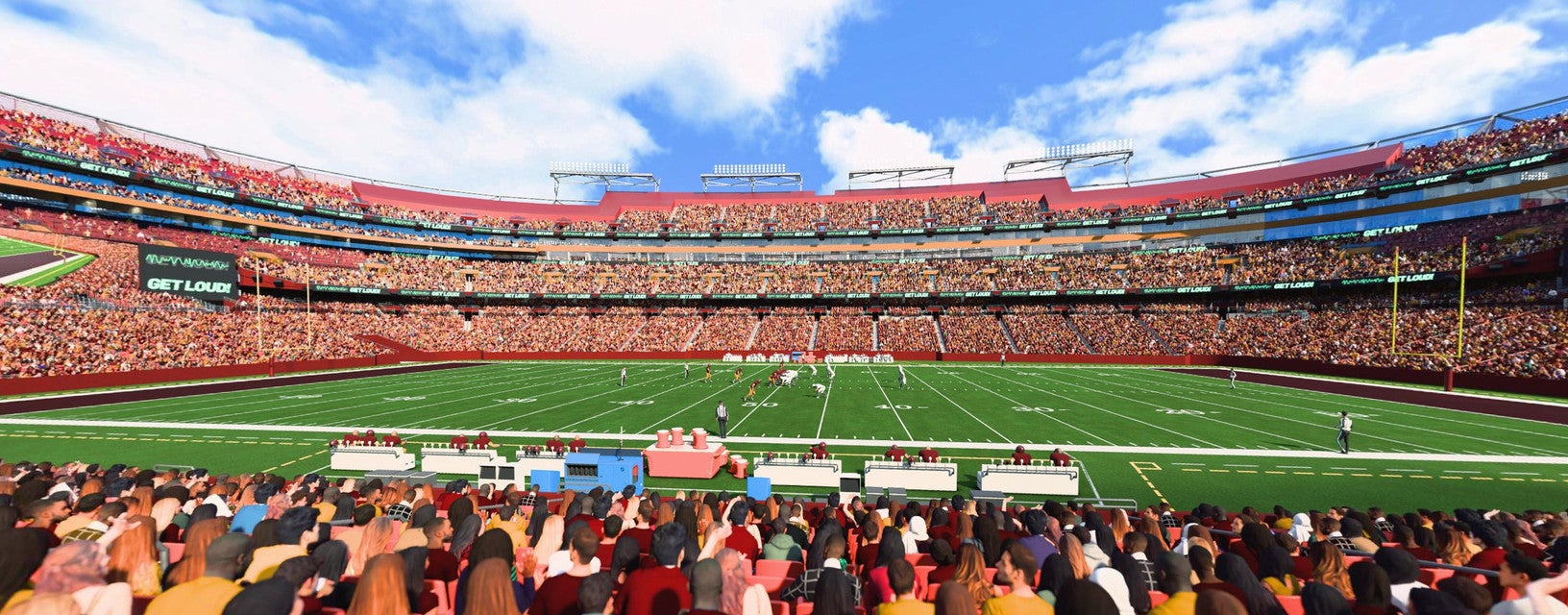 Seat view from Lower Sideline
