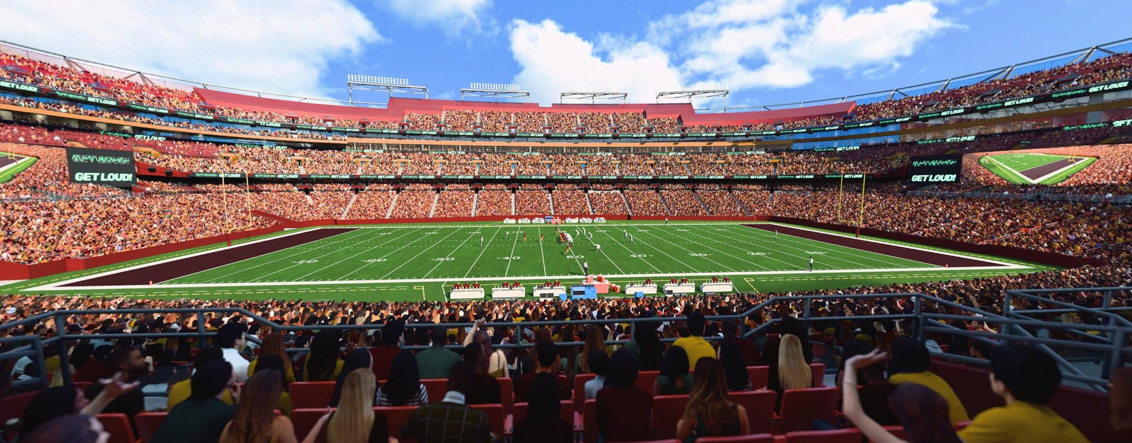 Seat view from Lower Sideline