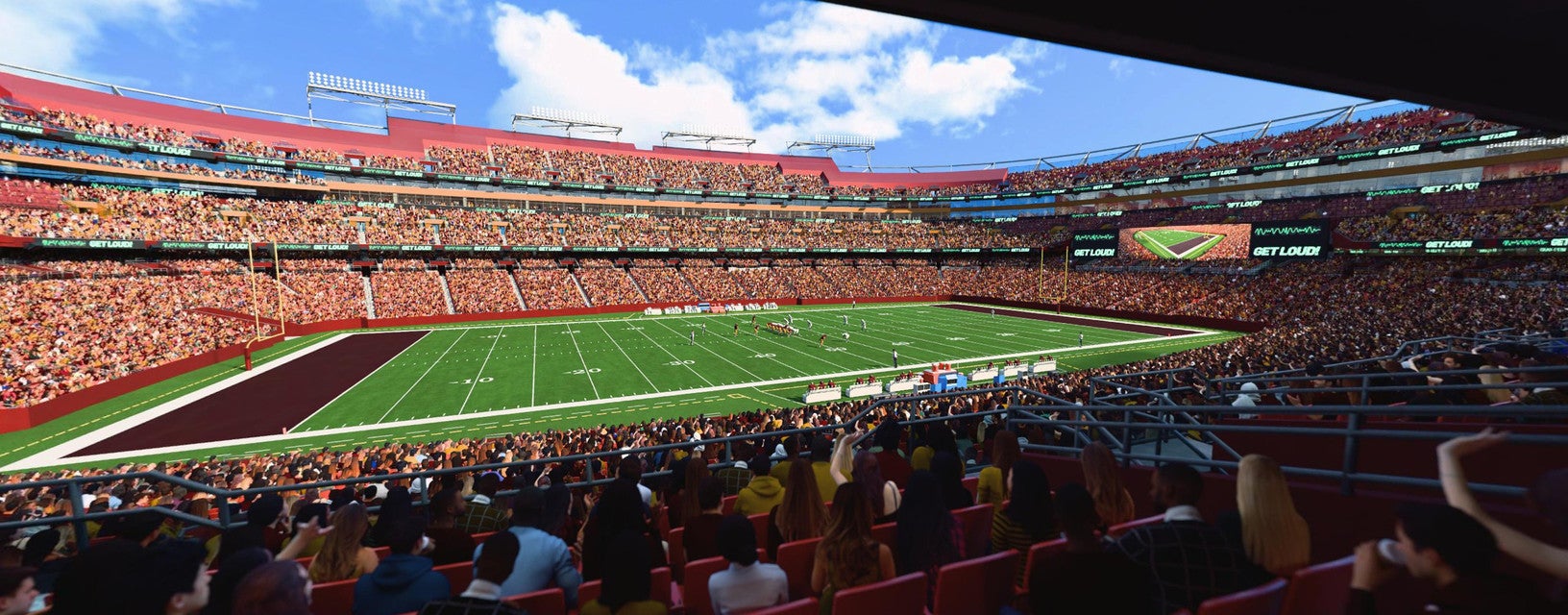 Seat view from Lower Sideline