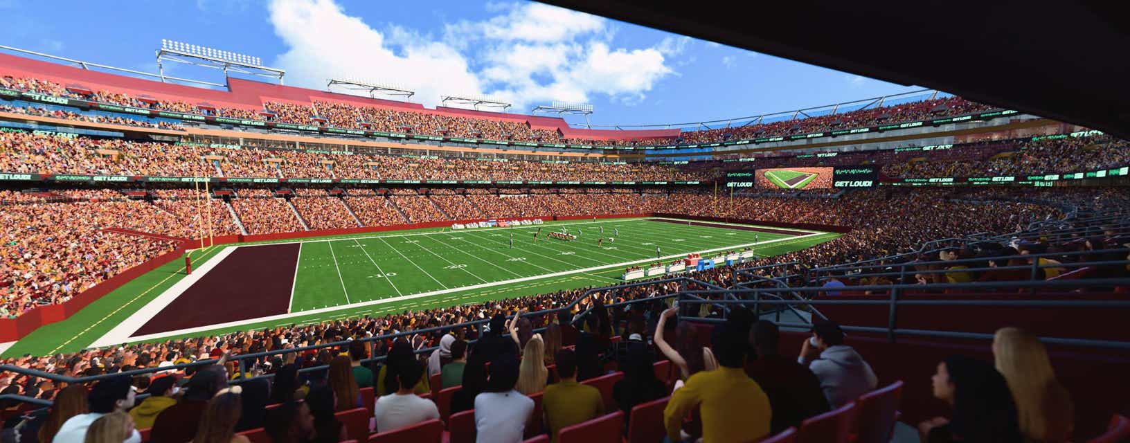 Seat view from Lower Sideline