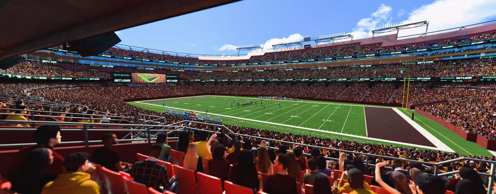 Seat view from Lower Sideline