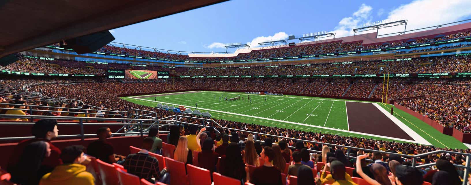Seat view from Lower Sideline