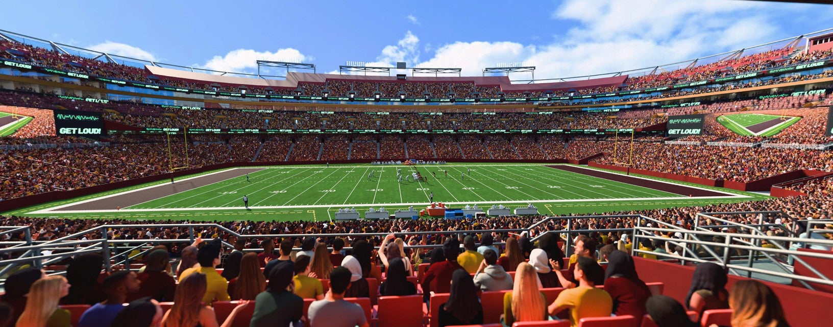 Seat view from Lower Sideline