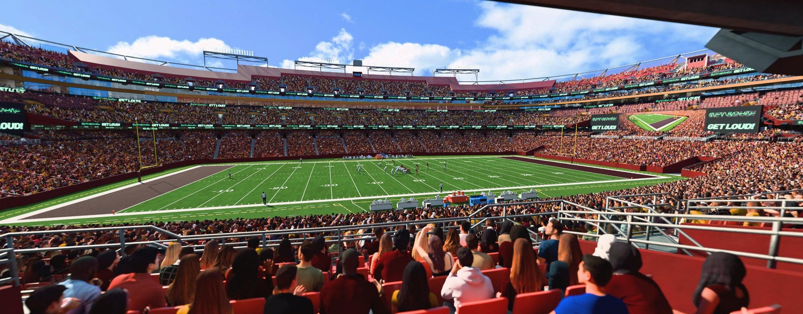 Seat view from Lower Sideline