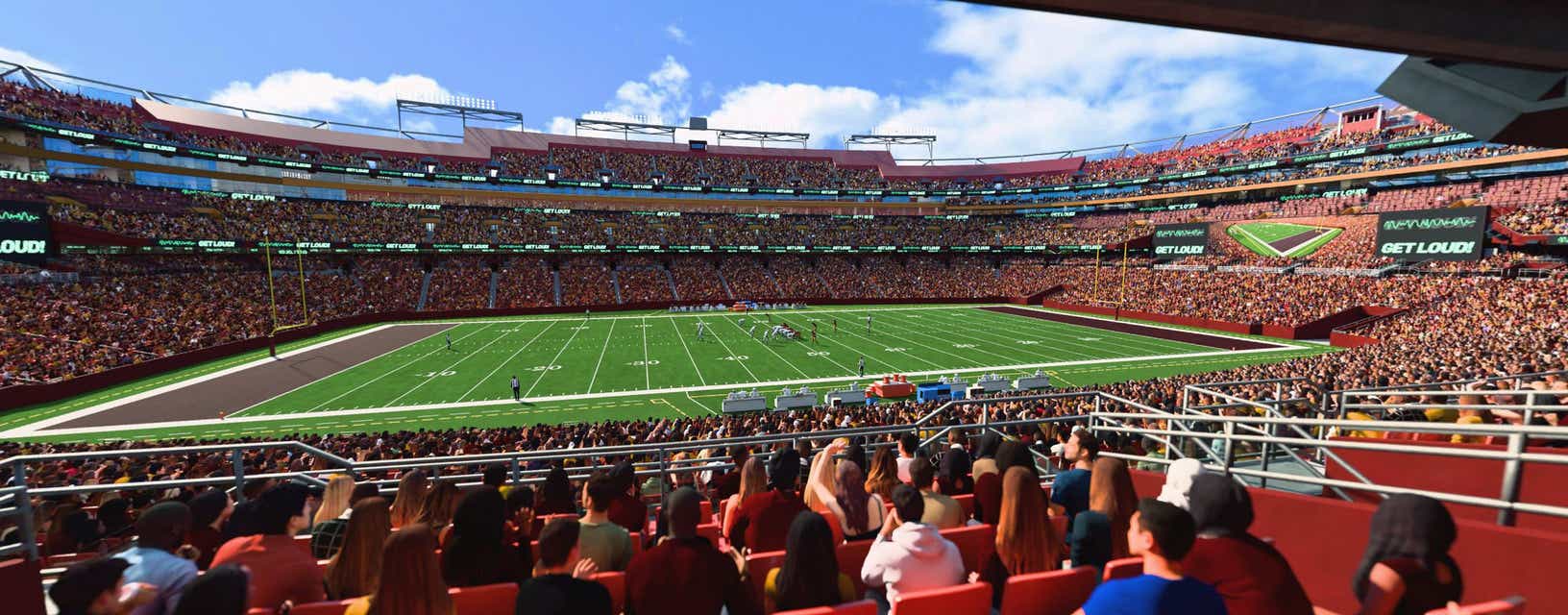 Seat view from Lower Sideline