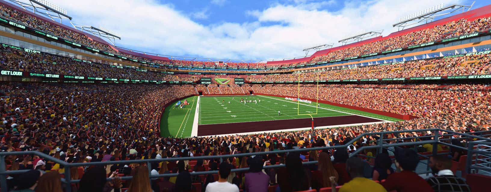 Seat view from Lower End Zone