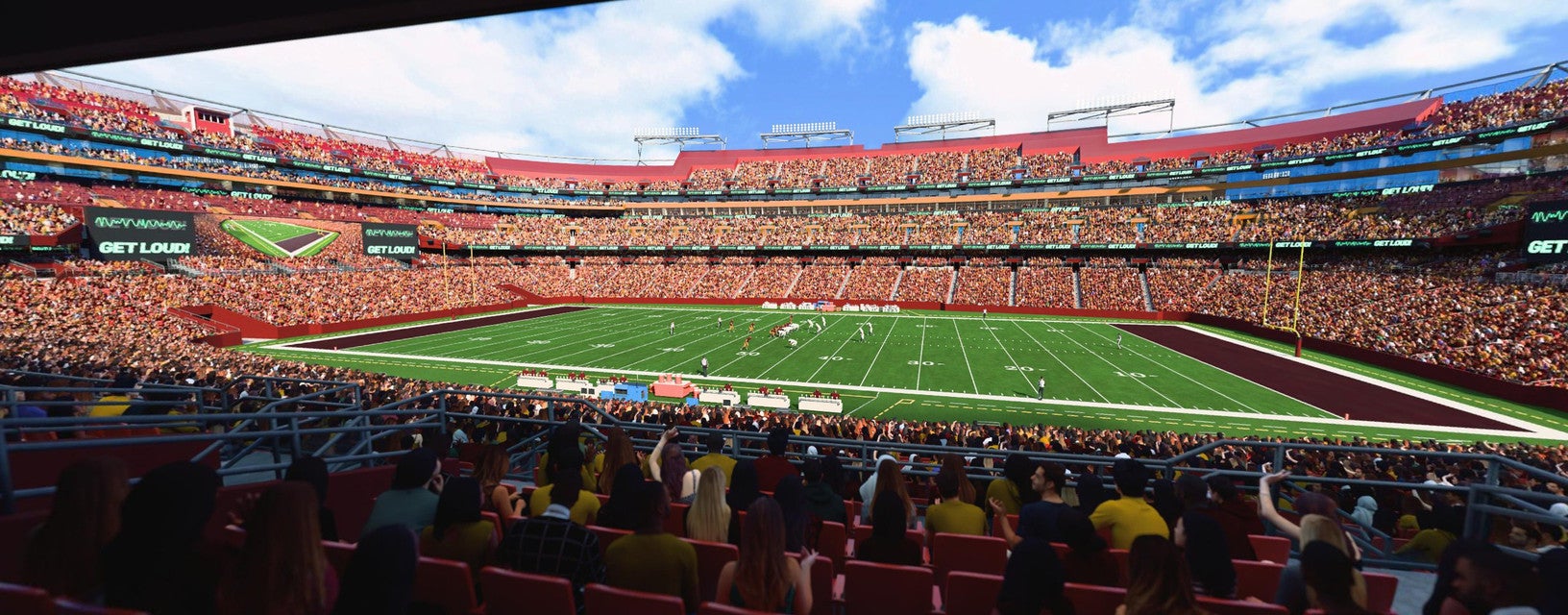 Seat view from Lower Sideline