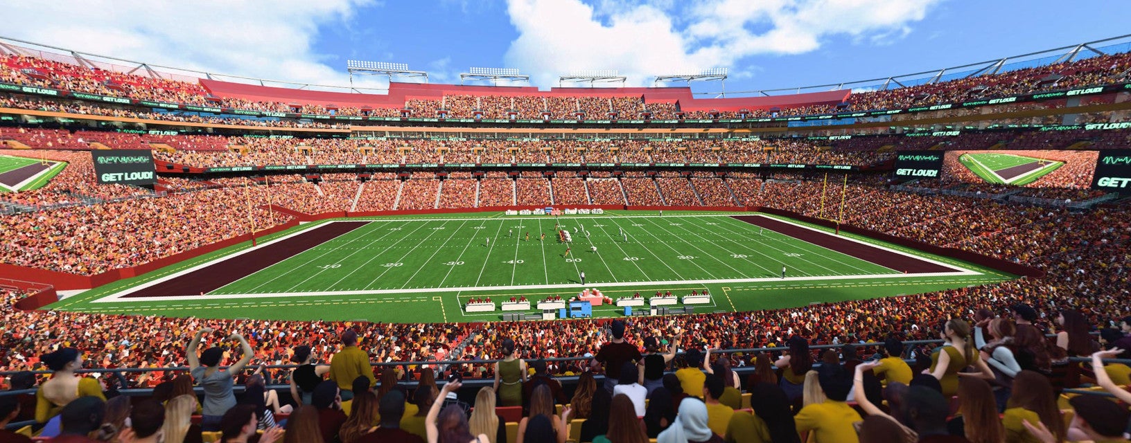 Seat view from Club Sideline