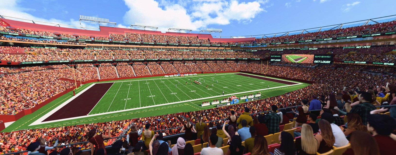 Seat view from Club Sideline