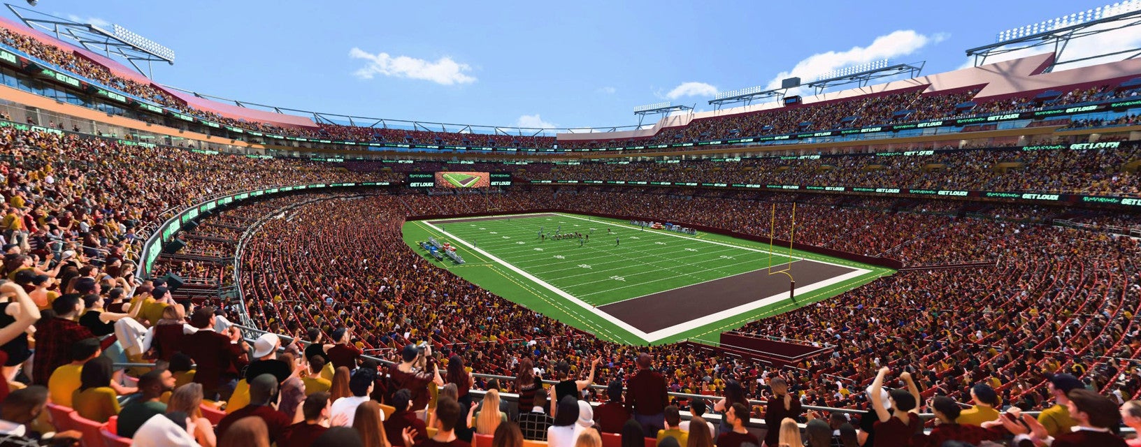 Seat view from Club Endzone