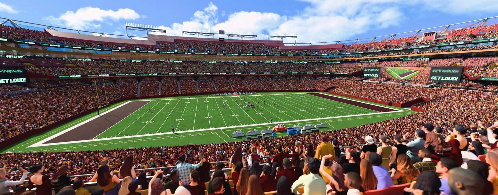 Seat view from Club Sideline