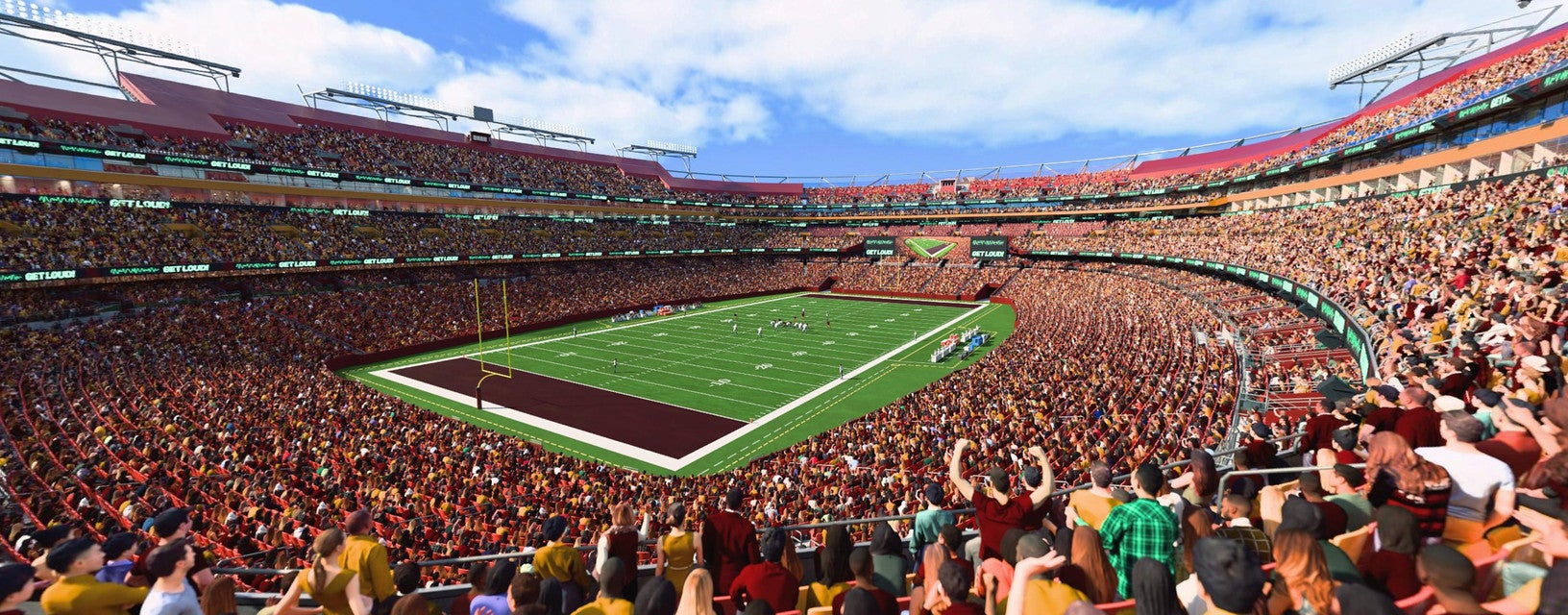 Seat view from Club Endzone