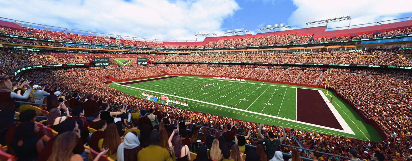 Seat view from Club Corner