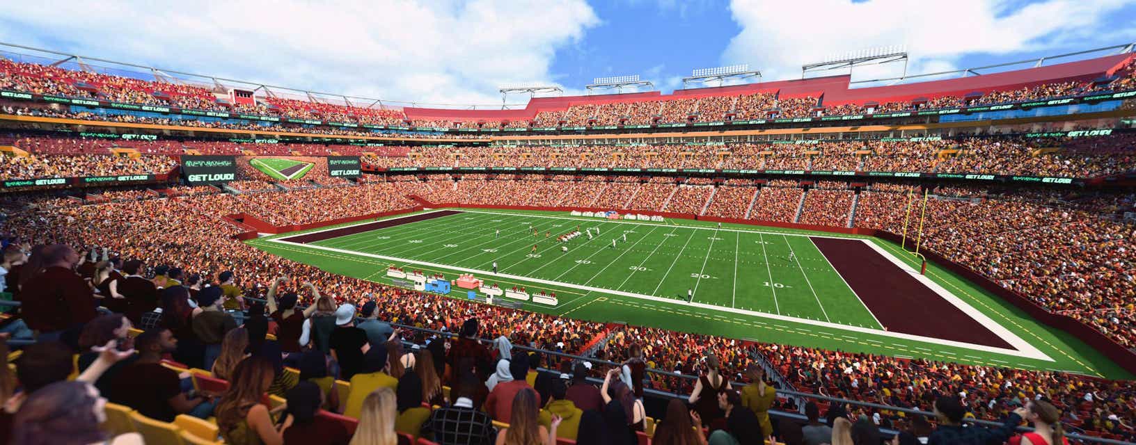 Seat view from Club Sideline